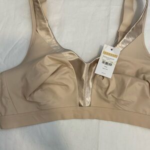 Delimira  Beige Satin Women's Bra